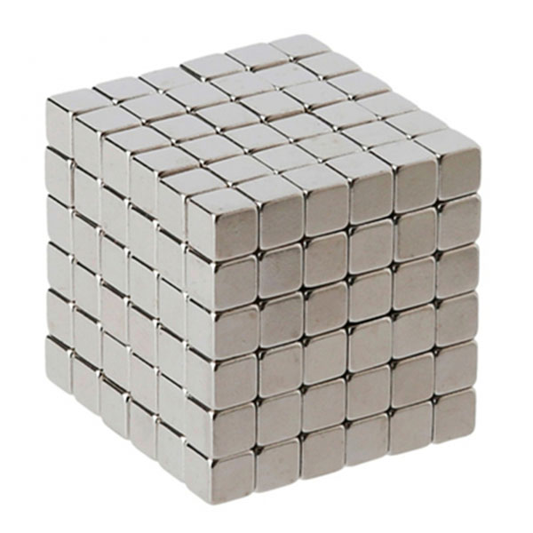 Niklowe kostki Neo Cubes 4mm