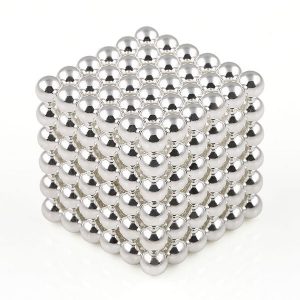 3mm magnetische ballen zilver