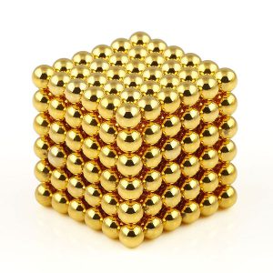 5mm buckyball Gold